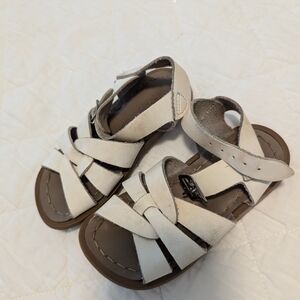 Salt Water Sandals - White Leather